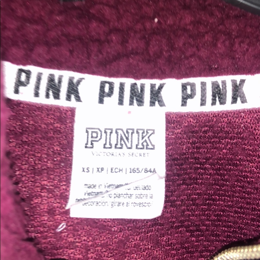PINK Victoria’s Secrets Sherpa pullover XS Sweater - Picture 4 of 6